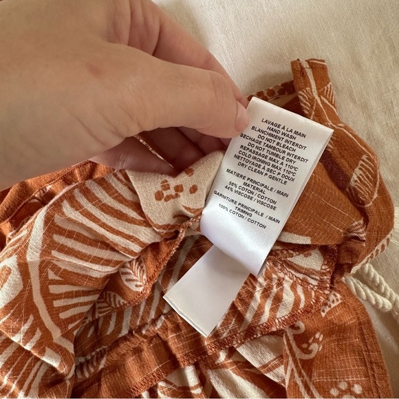 See by Chloe Tie Sleeve Blouse Size US 2 - Picture 7 of 10